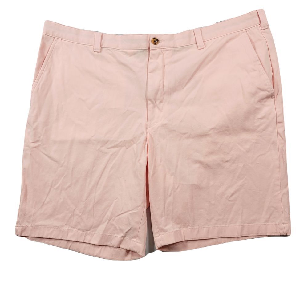 Club Room Chino Shorts Mens 42 Regular-Fit 9" 4-Way Stretch Pink NEW‎ $55